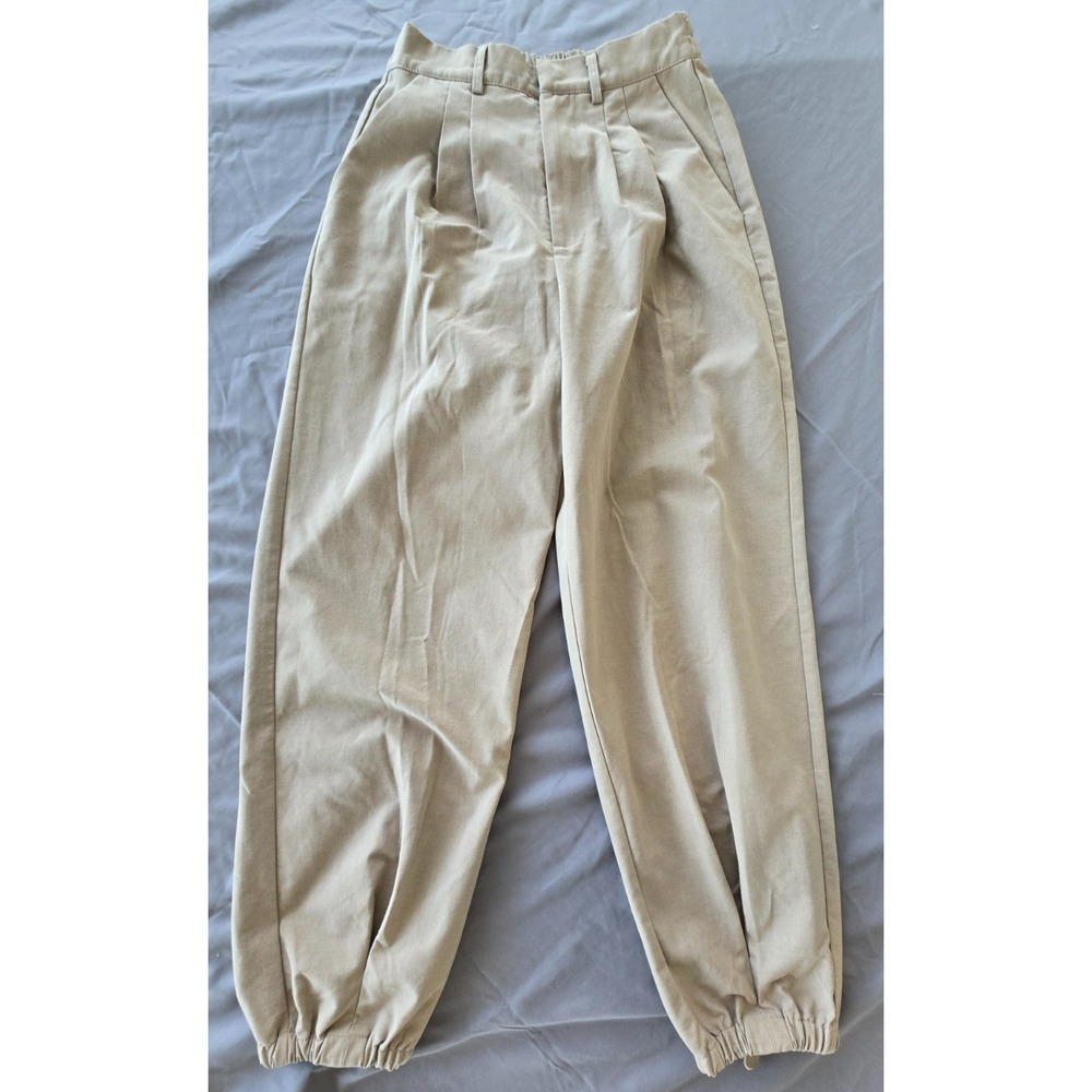 Donottag Tapered Jogger Trousers Minimalist Korean Style Quiet Luxury Preppy